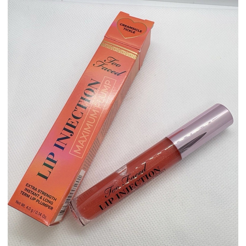 Too Faced Lip Injection Maximum Plump Extra Strength Plumper Creamsickle Tickle